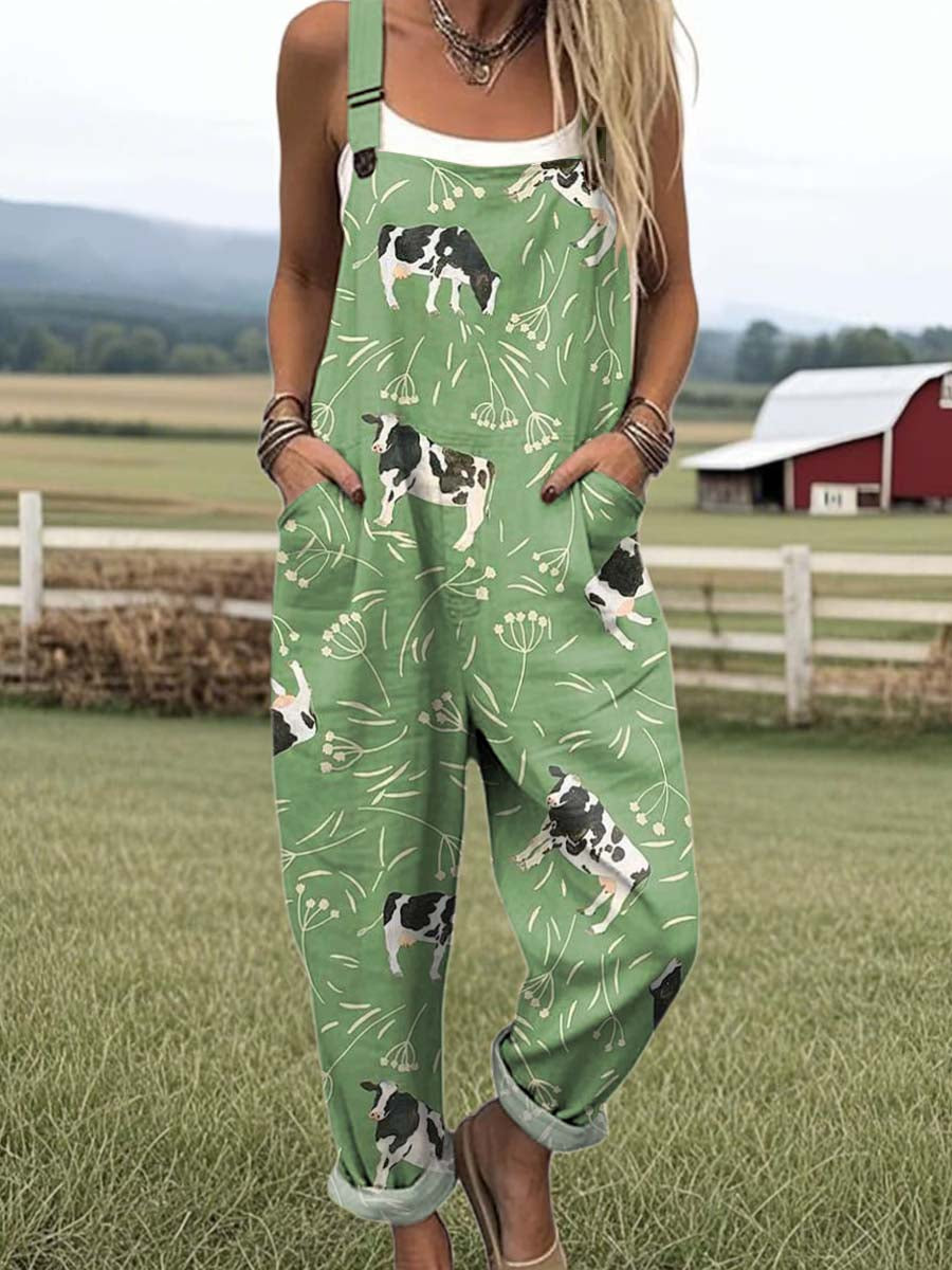 Isla™ | Cow Jumpsuit