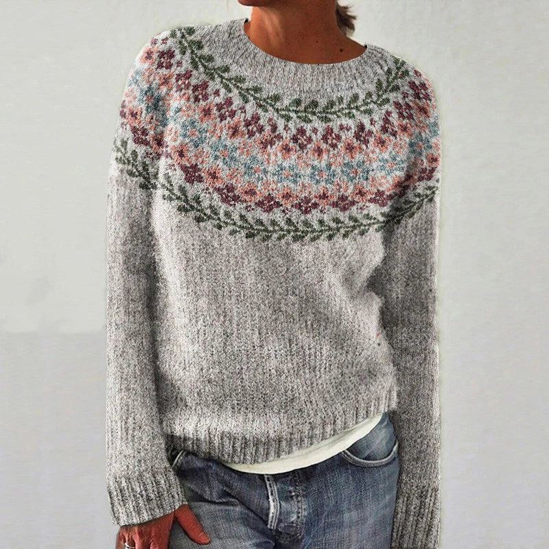 Silvana™ — Retro pullover, ultra-soft and cozy