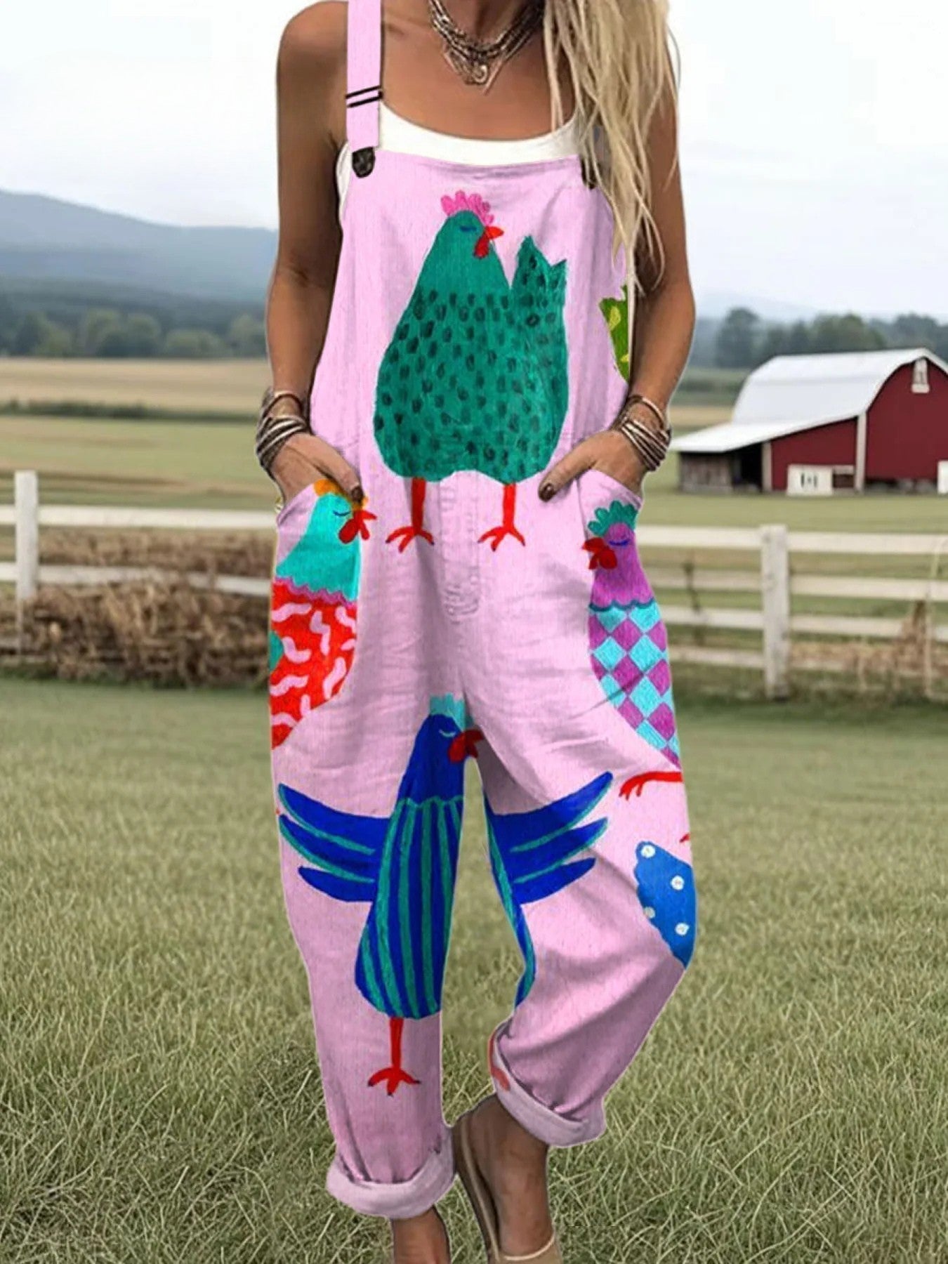 Halle™ | Chicken Jumpsuit
