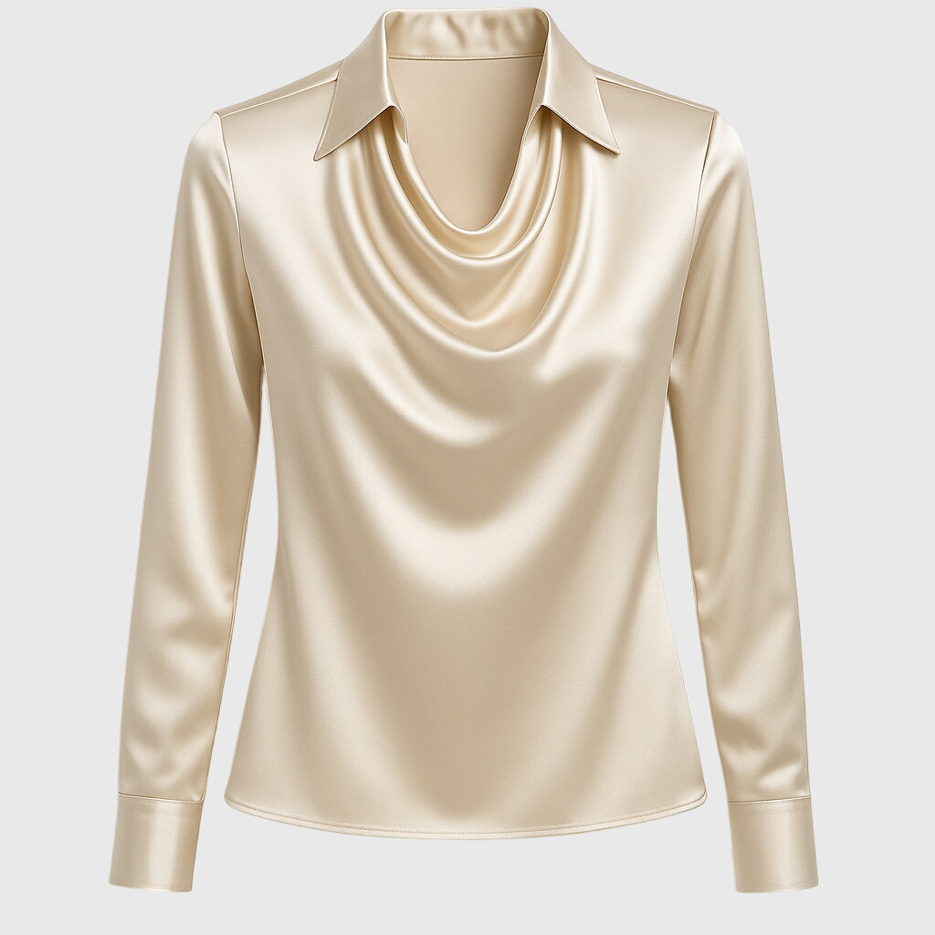 Zoe™ | Elegant Satin Blouse