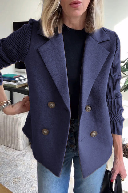 Pauline | Chic and casual buttoned blazer – effortless elegance
