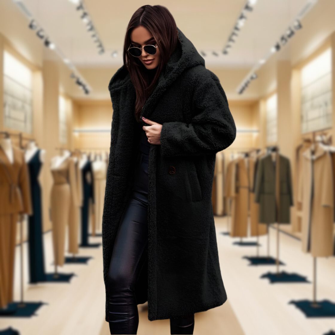 Carol - Warm wool coat, chic and comfortable
