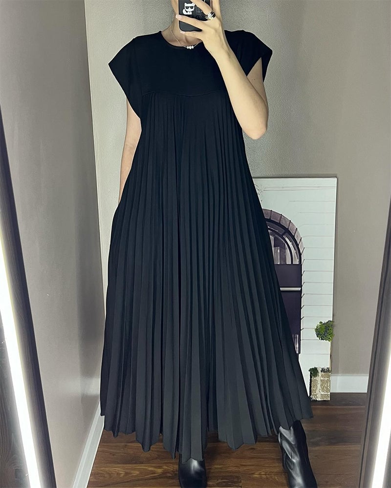 Leonora™ | Pleated Dress