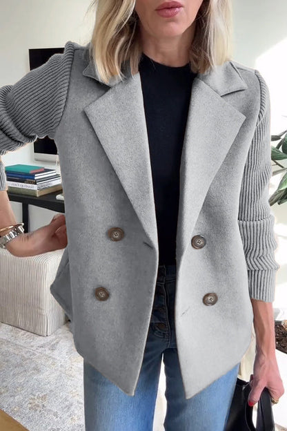 Pauline | Chic and casual buttoned blazer – effortless elegance