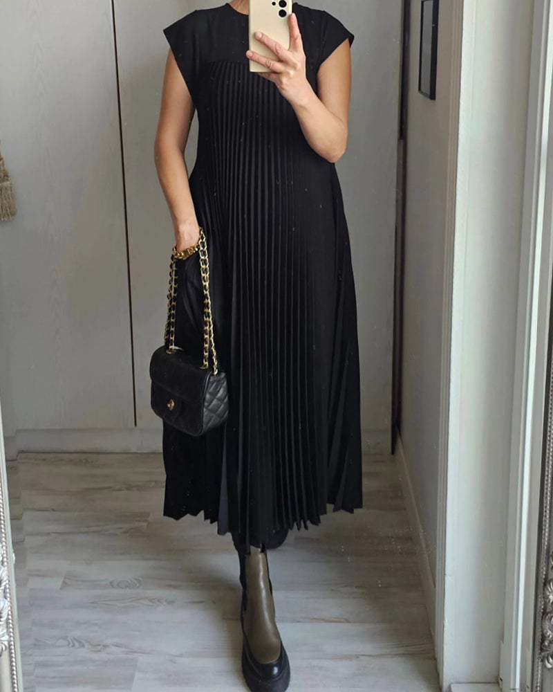 Leonora™ | Pleated Dress