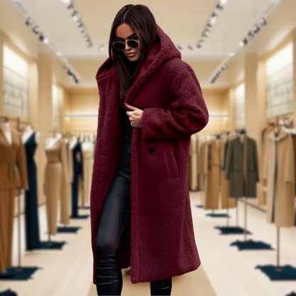 Carol - Warm wool coat, chic and comfortable