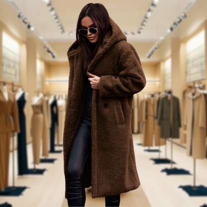 Carol - Warm wool coat, chic and comfortable