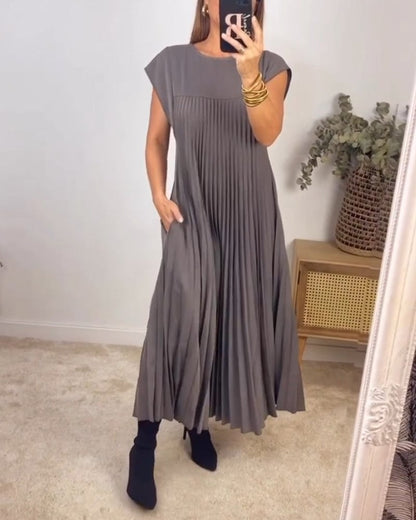 Leonora™ | Pleated Dress