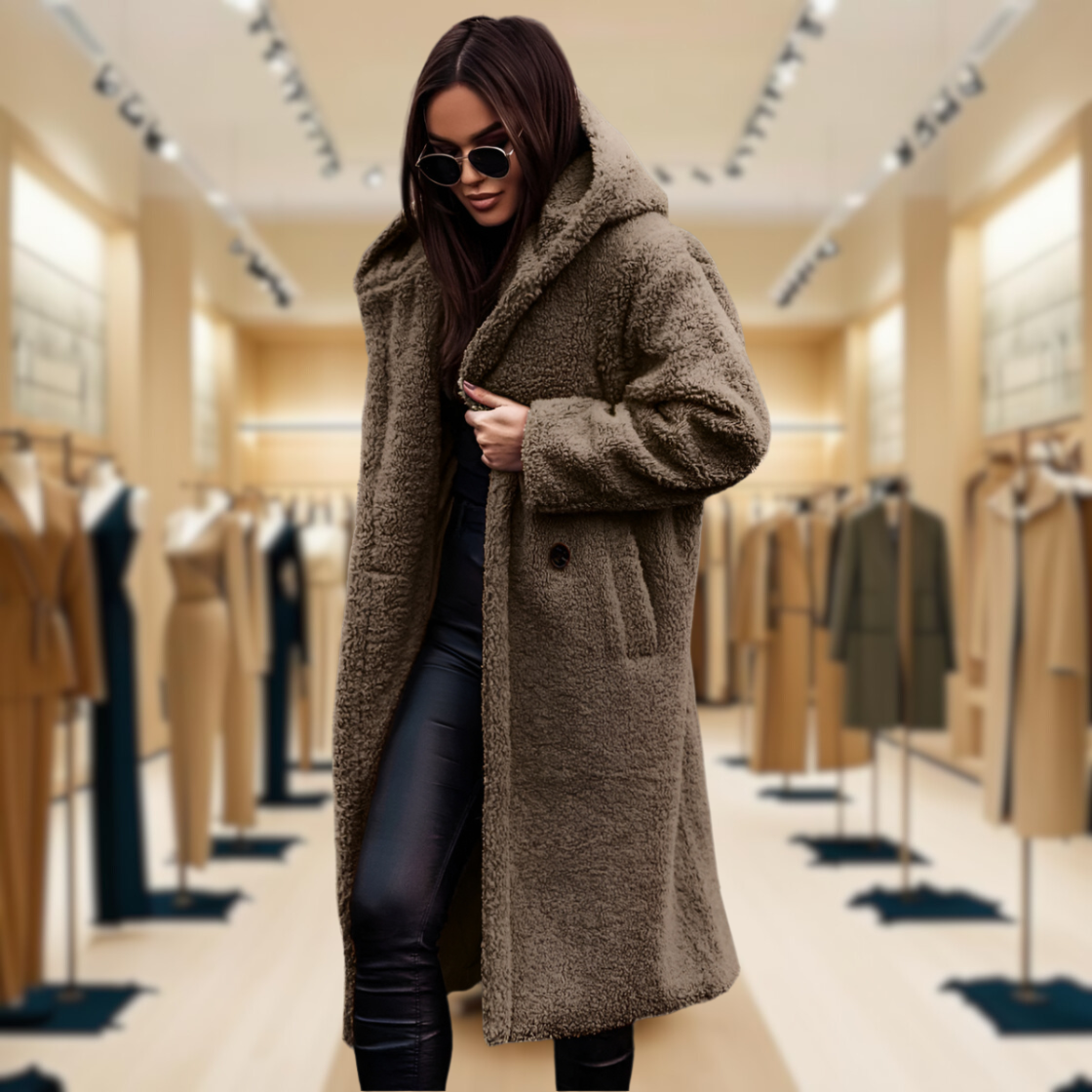 Carol - Warm wool coat, chic and comfortable