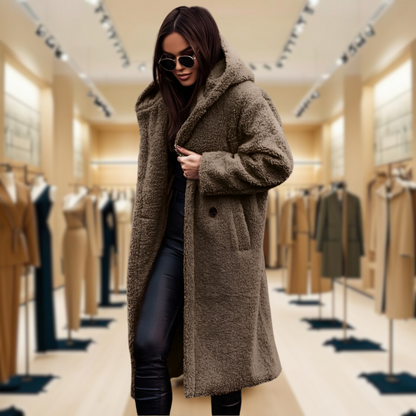 Carol - Warm wool coat, chic and comfortable