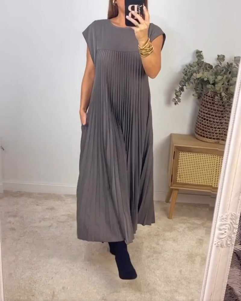 Leonora™ | Pleated Dress