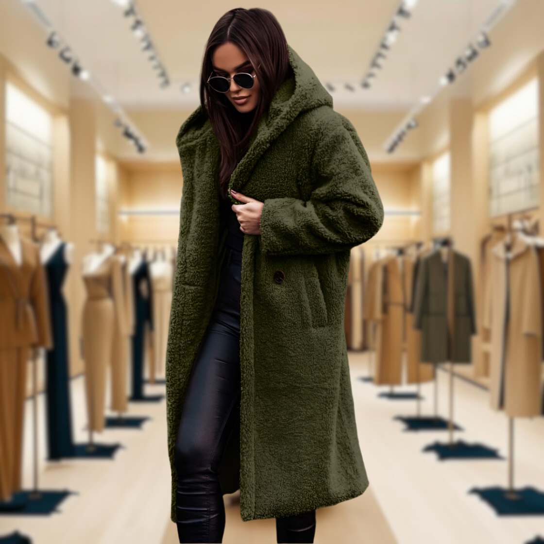 Carol - Warm wool coat, chic and comfortable