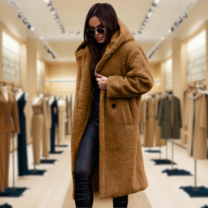 Carol - Warm wool coat, chic and comfortable