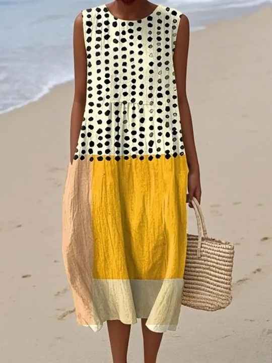 Oceane™ | Grid Dress