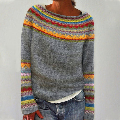 Harper | Retro knit sweater