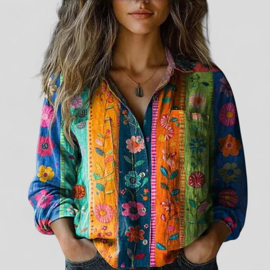 Lorenhilde™ | Colorful Blouse