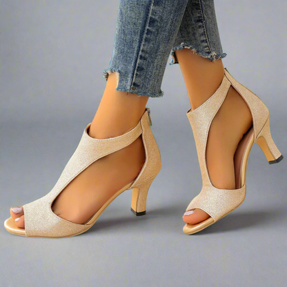 Heidrun | Elegant and ultra-comfortable high-heeled sandals