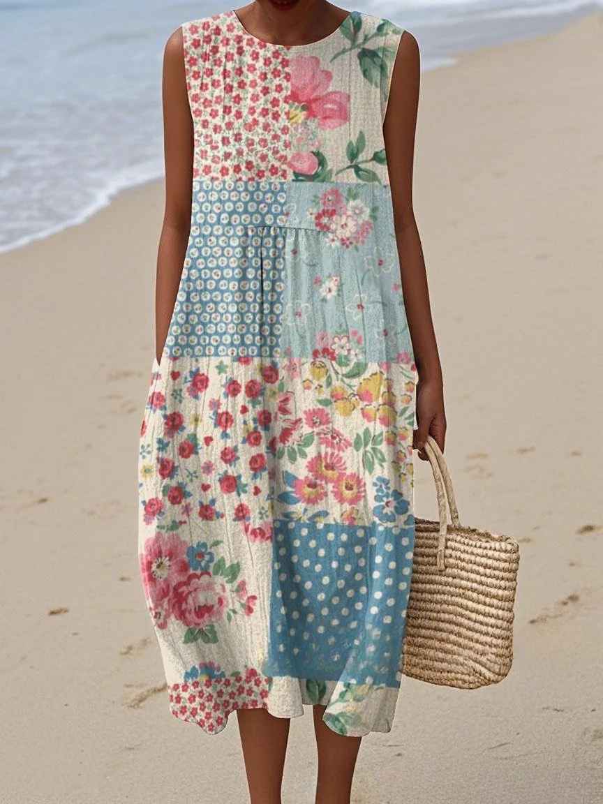 Oceane™ | Grid Dress