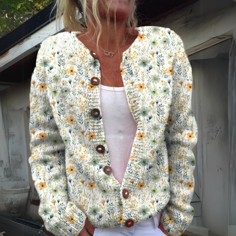 Leilani ™ | Beautiful Floral Print Cardigan
