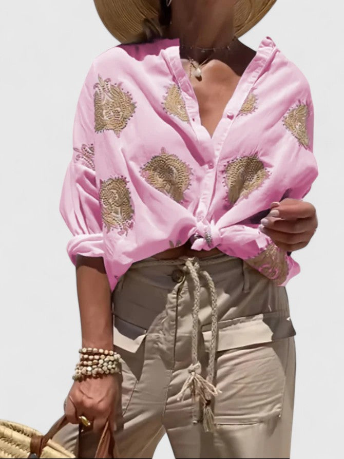 Veronika™ | Embroidered Blouse