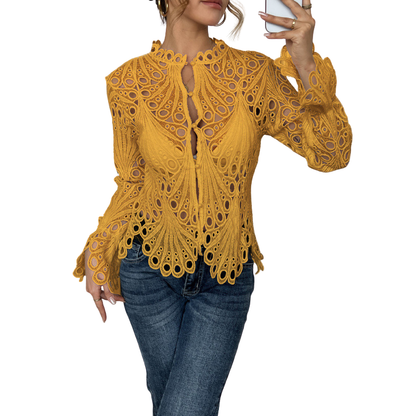 Sarah™ | Cutwork Blouse