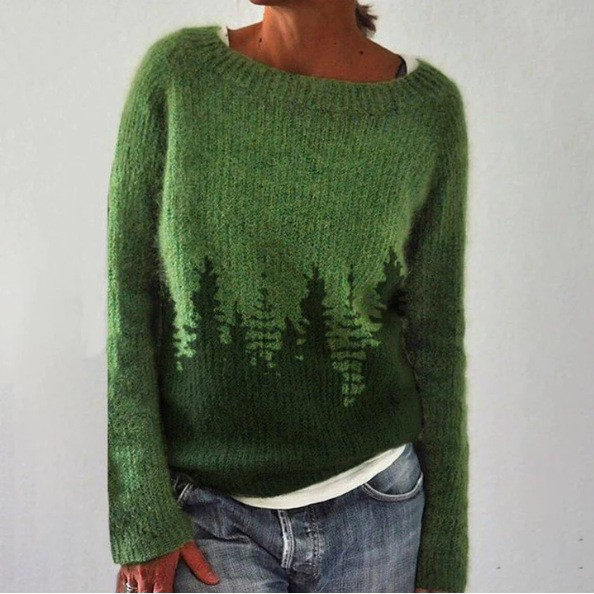 Juilia™ Retro Sweater – Timeless Chic and Premium Comfort