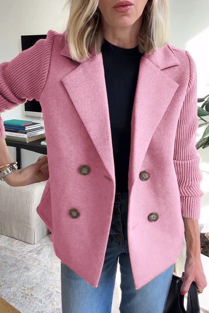 Pauline | Chic and casual buttoned blazer – effortless elegance