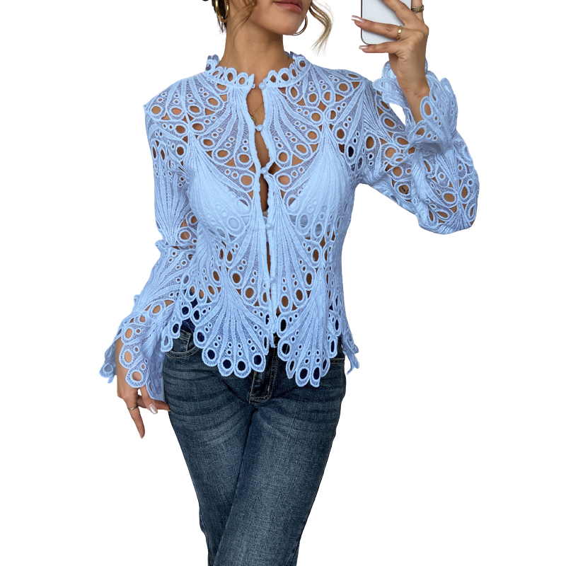 Sarah™ | Cutwork Blouse