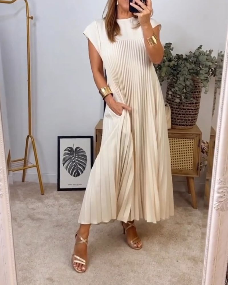 Leonora™ | Pleated Dress
