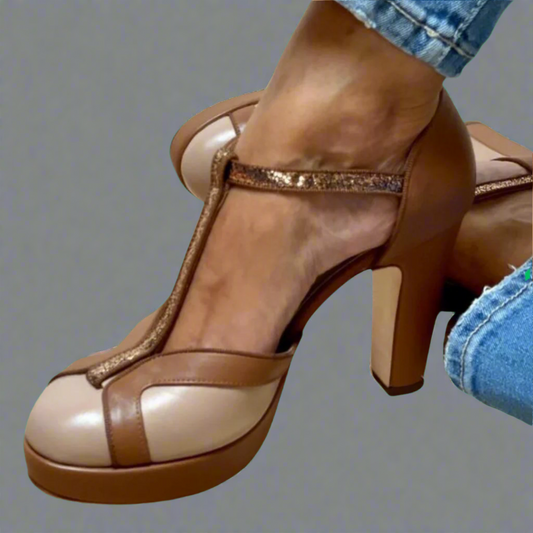 Criselmara™ | Elegant and ultra-comfortable high-heeled sandals