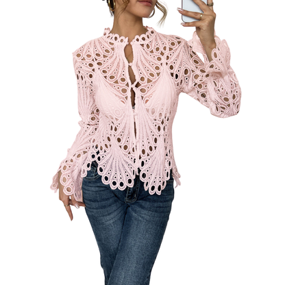 Sarah™ | Cutwork Blouse