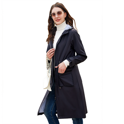 Bethany – Waterproof trench coat in a decidedly elegant style