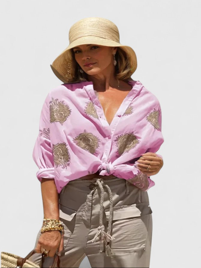 Veronika™ | Embroidered Blouse