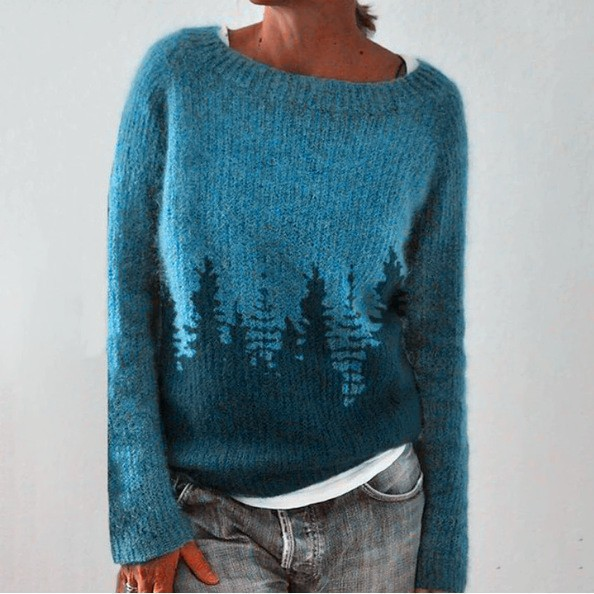 Juilia™ Retro Sweater – Timeless Chic and Premium Comfort