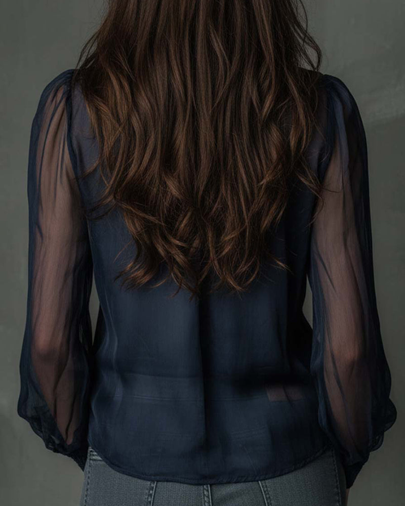 Helen™ | Half-Zip Blouse