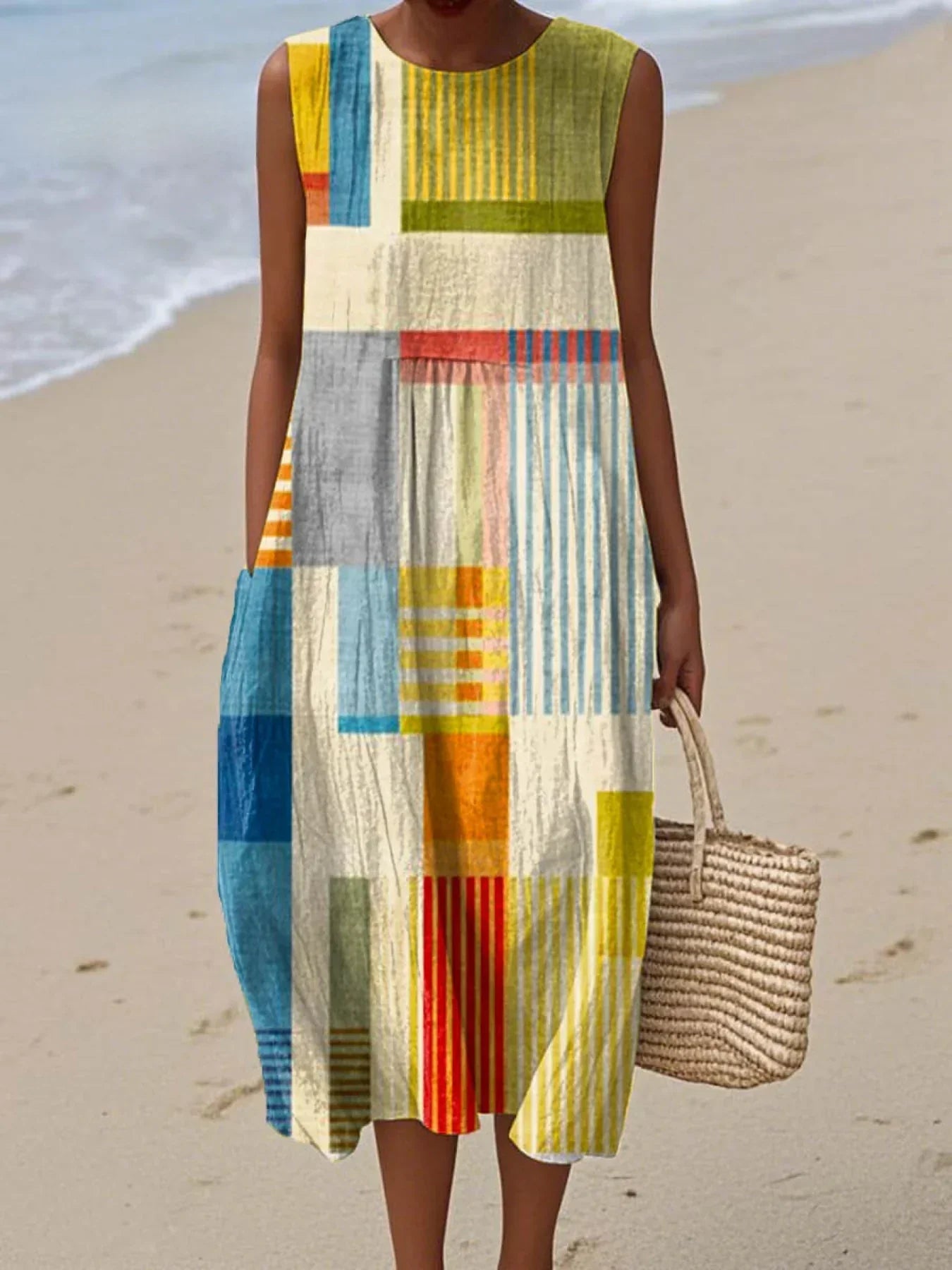Lucienne™ | Patch Dress