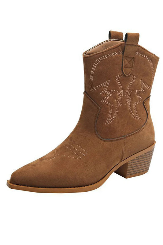 Petra™ | Western Ankle Boots