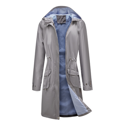 Bethany – Waterproof trench coat in a decidedly elegant style