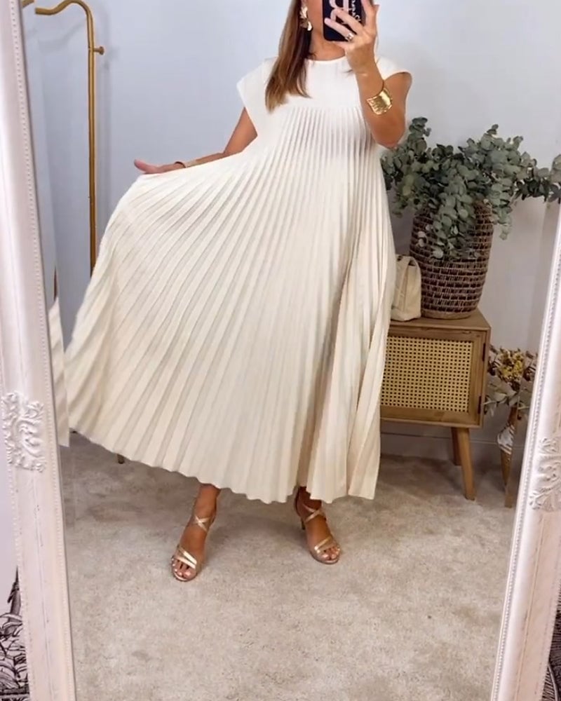 Leonora™ | Pleated Dress