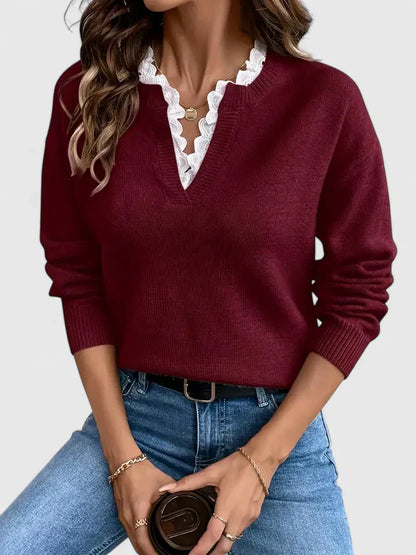 Zaryphine™ | Knit Blouse