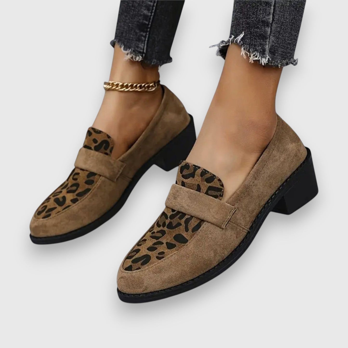 Brunika™ | Print Loafers