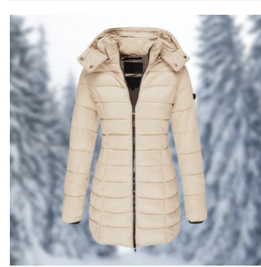 Camille | Insulated and warm winter jacket — elegant and comfortable