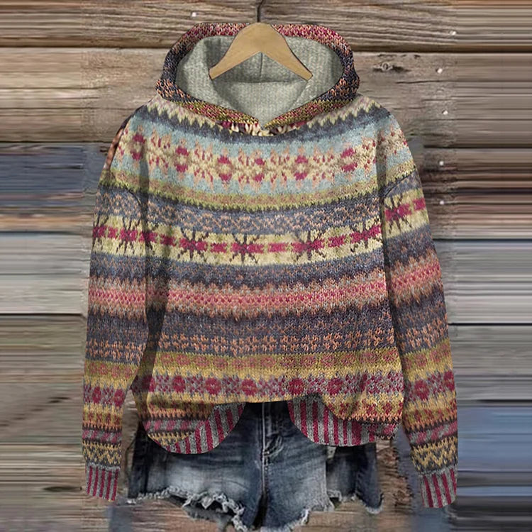 Lina™ - Comfortable and Stylish Ethnic Pullover