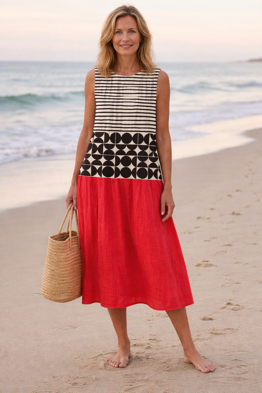 Jane™ Colorblock Midi Dress