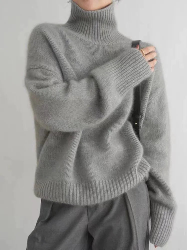 Niamh™ | Cashmere Turtleneck