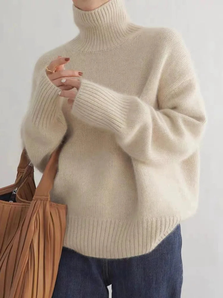 Niamh™ | Cashmere Turtleneck