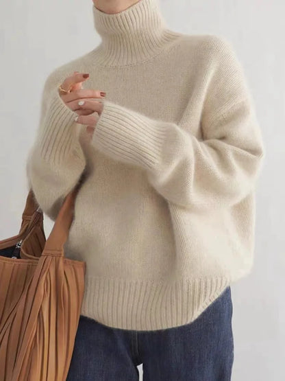 Niamh™ | Cashmere Turtleneck