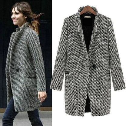 Evelyn - Chic and timeless wool winter coat