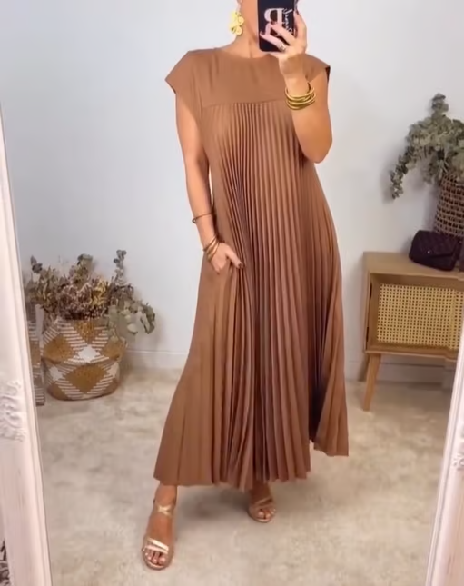 Leonora™ | Pleated Dress