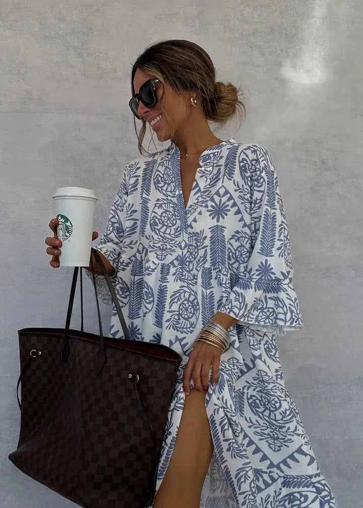 Noelle™ | Print Dress